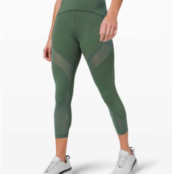 Lululemon Uncovered Strength Leggings 23" - Algae - Picture 3 of 13